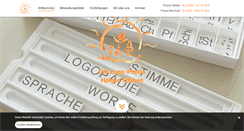Desktop Screenshot of logopaedie-witten.de